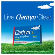 Clarityn Allergy & Hayfever Prescription Strength 60 Tablets