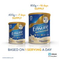 Ensure NutriVigor Vanilla Flavour 400G