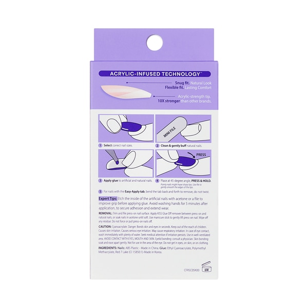 Kiss Glam Shimmer Toenails - Twinkle Toes