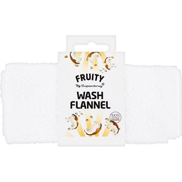 Superdrug White Flannel
