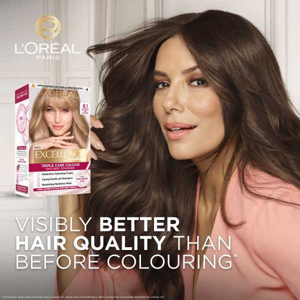 L'Oréal Excellence Crème 8.1 Natural Ash Blonde