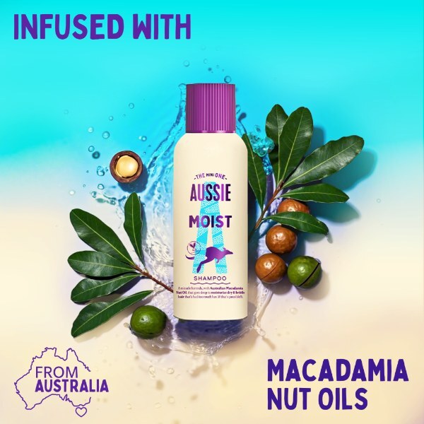 AUSSIE MIRACLE MOIST SPOO 100ML.