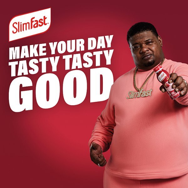 Slimfast Powder Tin Strawberry 365G