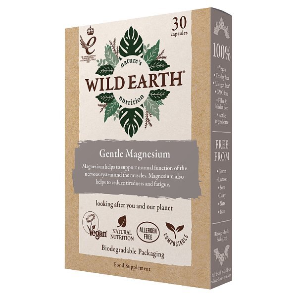 Wild Earth Gentle Vegan Magnesium x 30