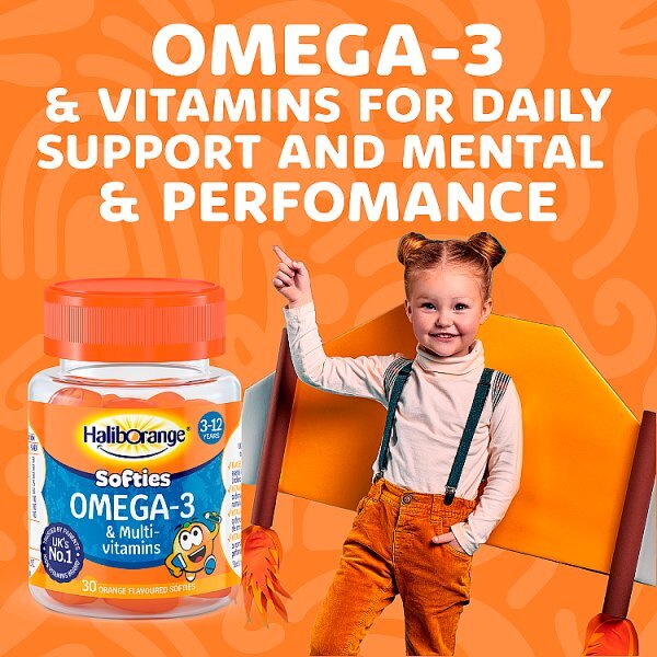 Haliborange Orange Omega 3 - 30 Softies