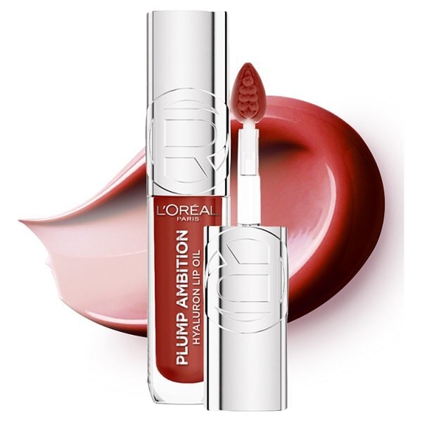 L'Oréal Paris Plump Ambition Lip Oil 485 Wine O'clock