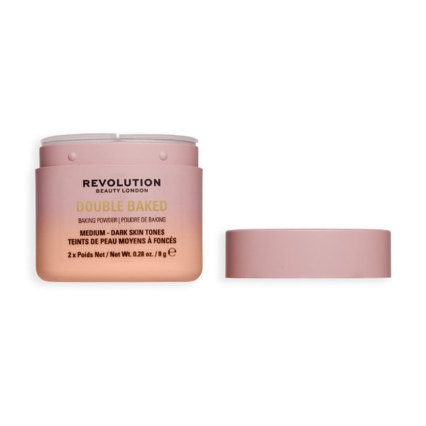 Revolution Double Baked Loose Powder Medium To Dark