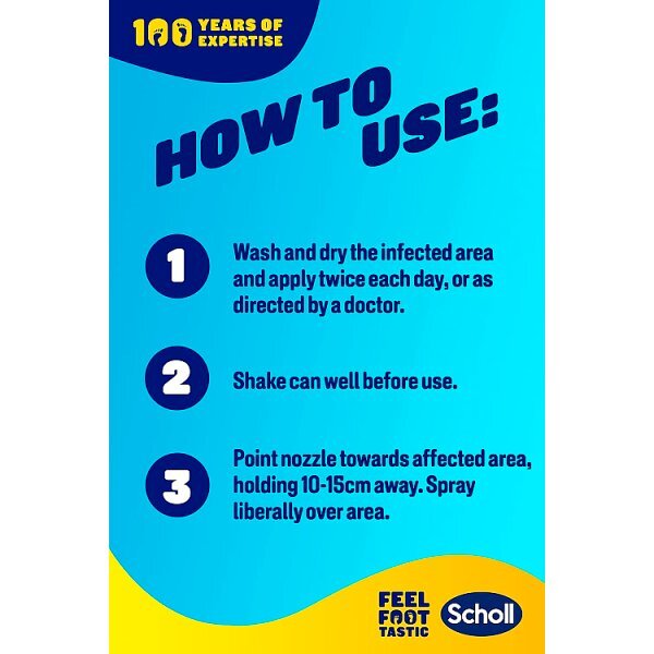 Scholl Athletes Foot Anti Fungal Spray 150ml
