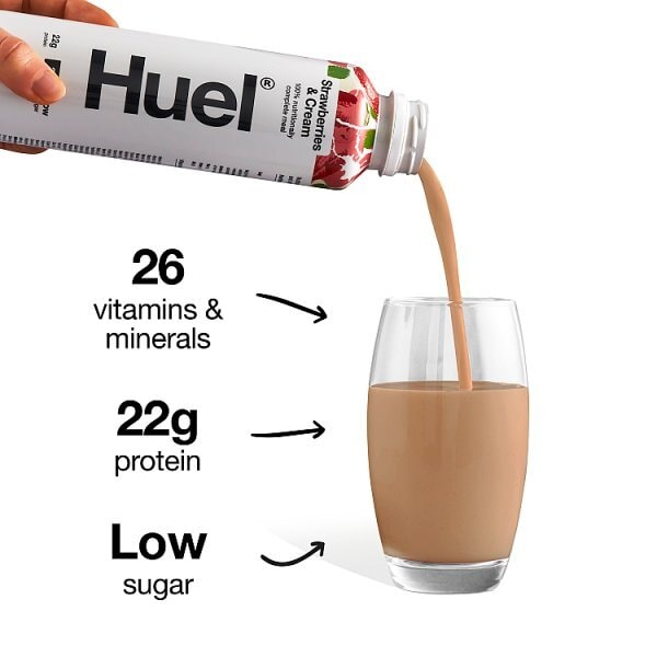 Huel Ready to Drink Strawberries & Cream 500ml