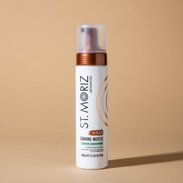 St Moriz Advanced Colour Correcting Tanning Mousse Medium