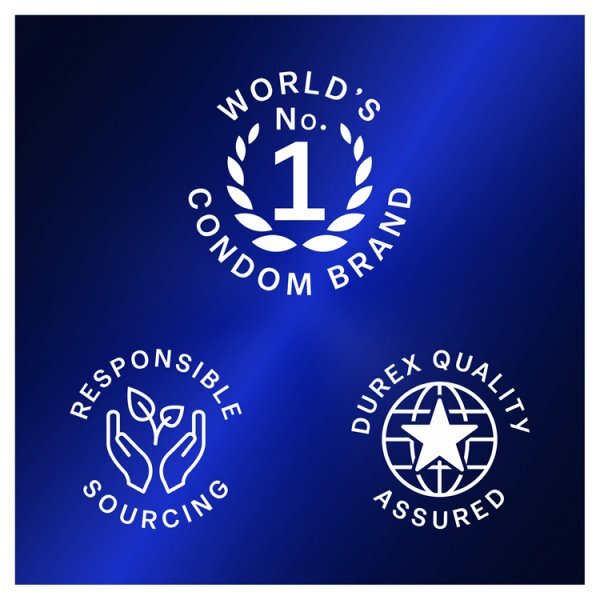 Durex Mutual Climax Condoms Silicone Lube Regular Fit 12s