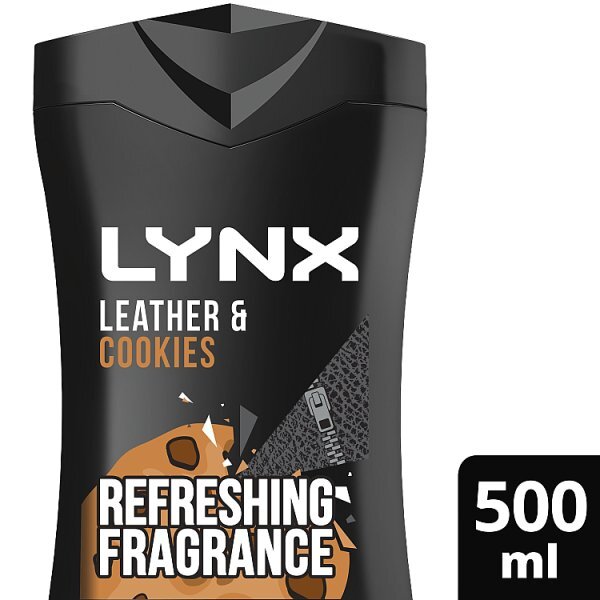 Lynx Collision Leather & Cookies Shower Gel 500ml