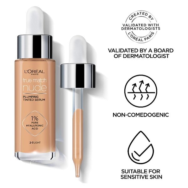 L'Oréal Paris True Match Nude Tinted Serum 4-5 Medium