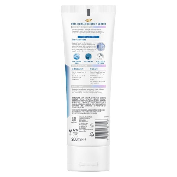 Dove Body Serum Lotion Barrier Repairing Pro Ceramide+ Hydration 200ml