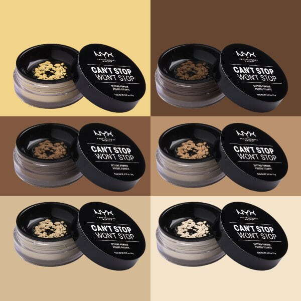 DNR NYX Professional Makeup Cant Stop Setting Powder Medium/Deep