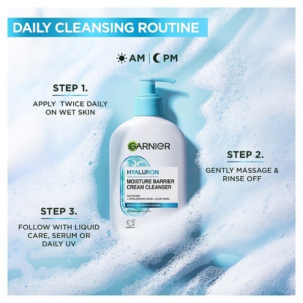 Garnier Hyaluron Barrier Protect Cream Cleanser