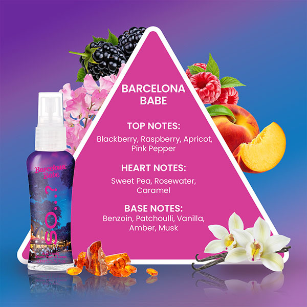 SO? Barcelona Babe Body Mist 50ml