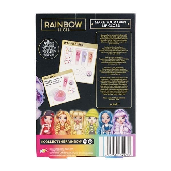 Rainbow High Make Your Own Lip Gloss Set