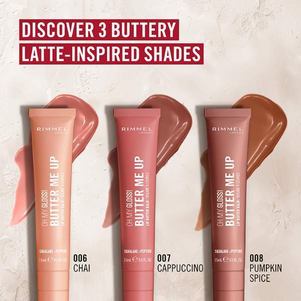 Rimmel Oh My Gloss! Butter Me Up - Chai