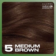 Clairol Natural Instincts Hair Dye 5 Medium Brown