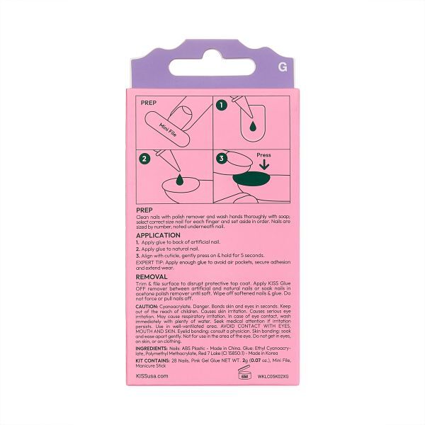 Wicked x Kiss Nails Impress - I Feel Wicked