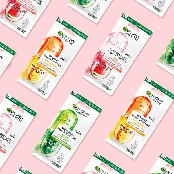 Garnier Firming Ampoule Sheet Mask Watermelon 1% Hyaluronic