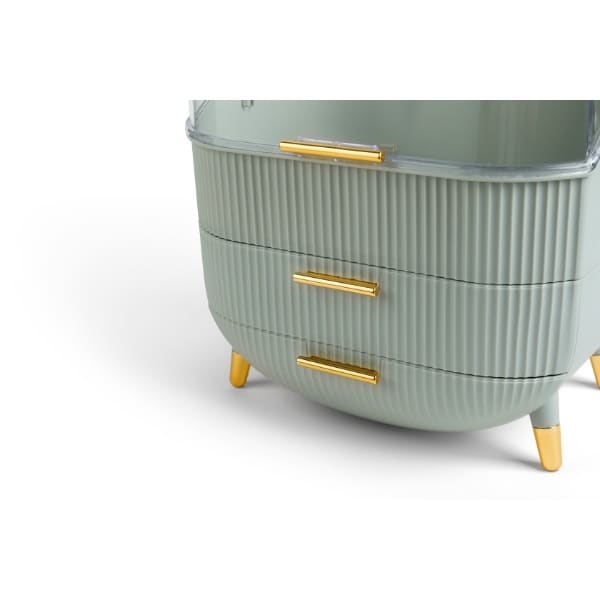 Superdrug Cosmetic Storage Mint Green Large