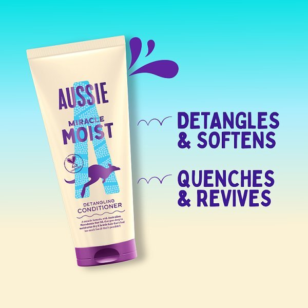 Aussie Miracle Moist Hair Conditioner, 200ml