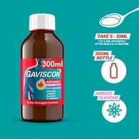 Gaviscon Advance Heartburn & Indigestion Liquid 300ml