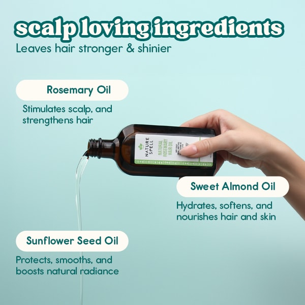 Nature Spell Rosemary Hair Oil 150ML
