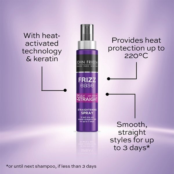 No frizz straight making styling spray best sale