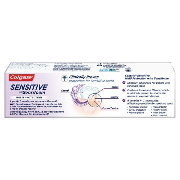 Colgate Sensitive Sensifoam Multi Protection Toothpaste 75ml