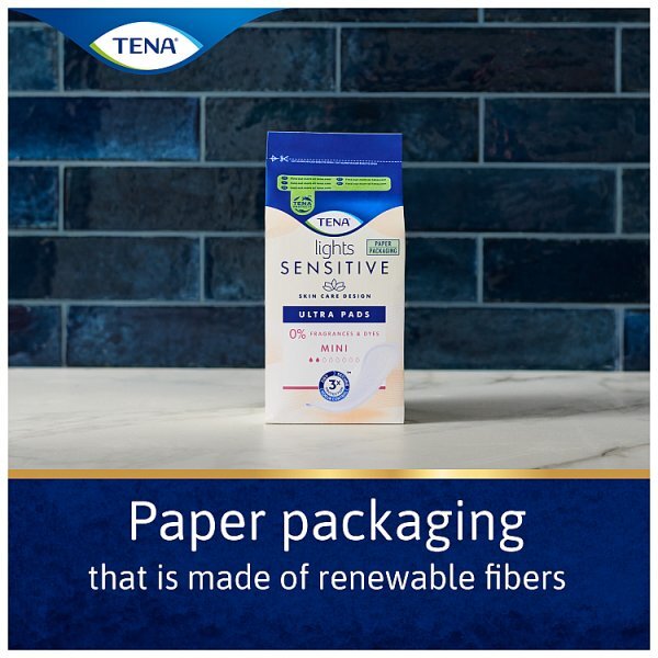 DNR TENA Lights Sensitive Incontinence Pads Mini 20 pack