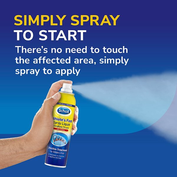 Scholl Athletes Foot Anti Fungal Spray 150ml