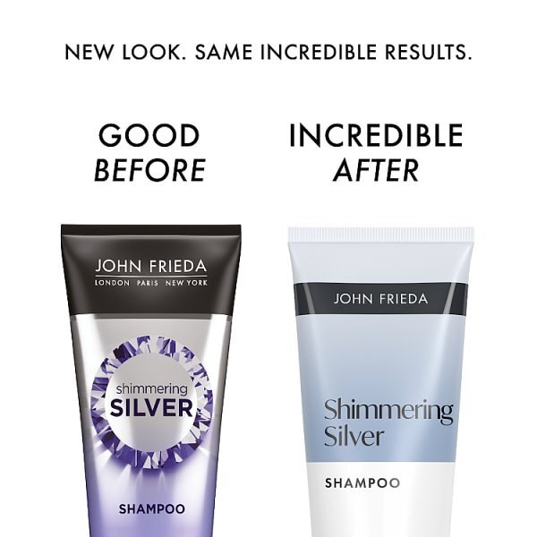 John Frieda Shimmering Silver Shampoo 250Ml