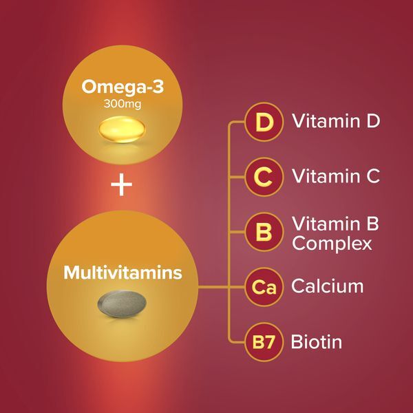 Seven Seas Omega 3 & Multivitamins Woman 50+ Duo