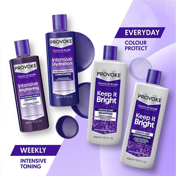 Provoke Touch of Silver Keep It Bright Shampoo 400ml