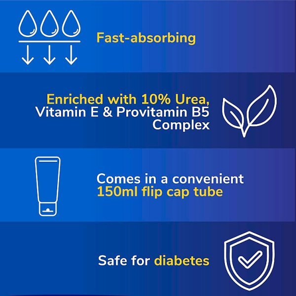 Scholl Hydration Boost Foot Cream For Dry Skin 150Ml