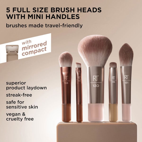 Real Techniques On-The-Glow Mini Brush Set