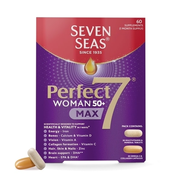 Seven Seas Perfect7 Woman 50+ Multivitamins 30 Day Duo Pack
