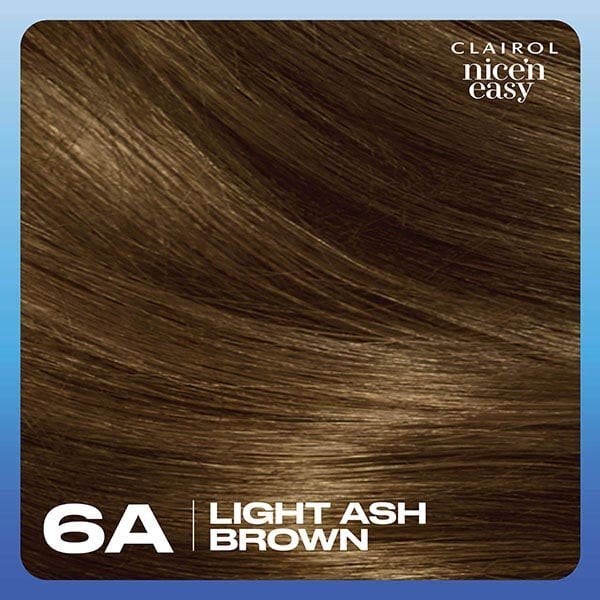Clairol Nice'n Easy Hair Dye 6A Light Ash Brown
