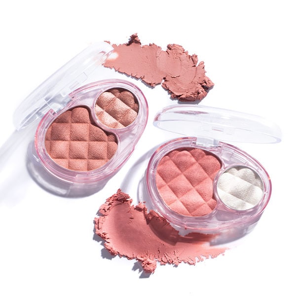Barry M Cushy Cloud Bouncy Blush & Highlighter Duo Velvet Blush