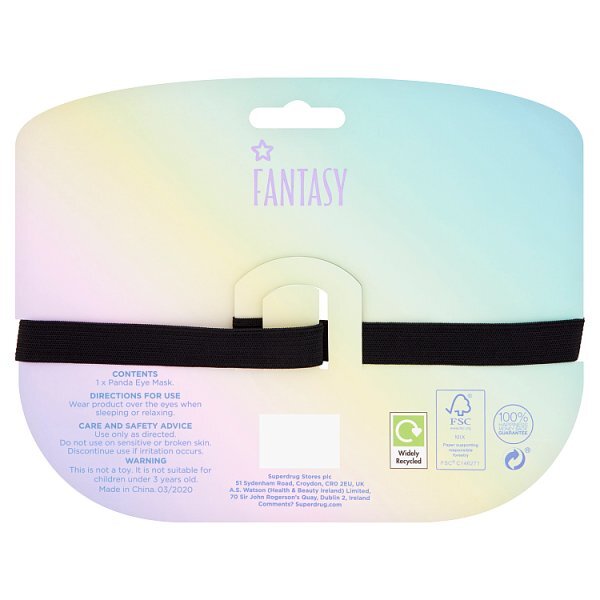 Superdrug Fantasy Kids Panda Eye Mask