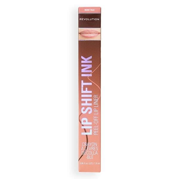 Revolution Lip Shift Ink Peel Off Lipliner Stain Nude Talk