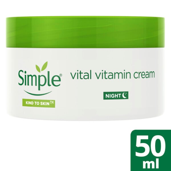 Simple Kind to Skin Vital Vitamin Night Face Cream 50ml