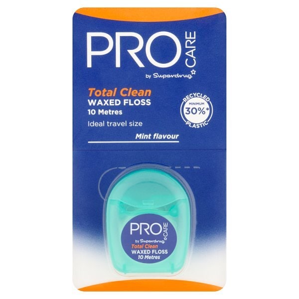 Superdrug Pro Care Travel Floss 10m