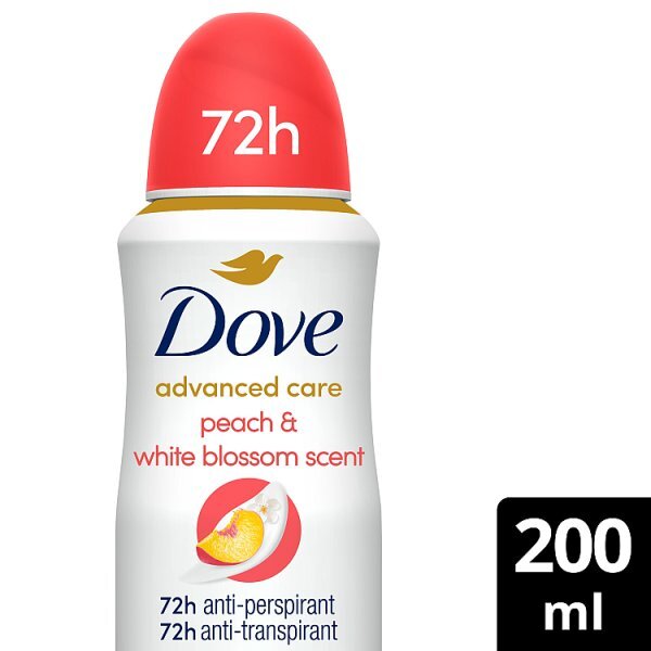 Dove Advanced Care Peach & White Blossom Anti-Perspirant Aerosol 200ml