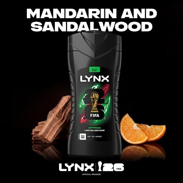 Lynx Bodywash Shower Gel Africa 225ml