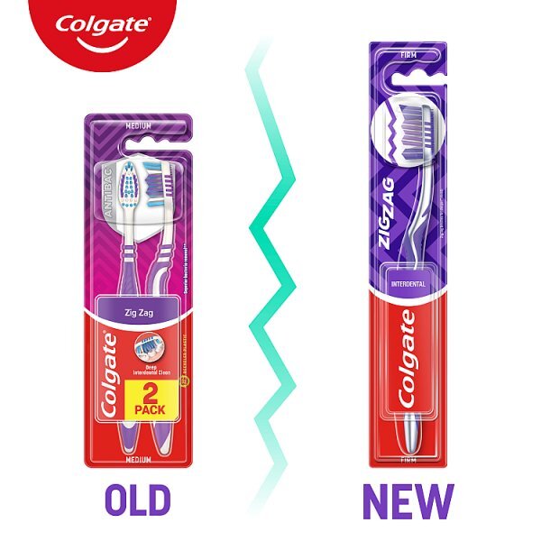 Colgate ZigZag Toothbrushes Triple Pack