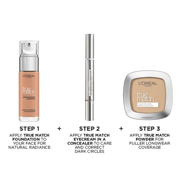 L’Oréal Paris T Match EyeCreamConcealer 3-5N Natural Beige